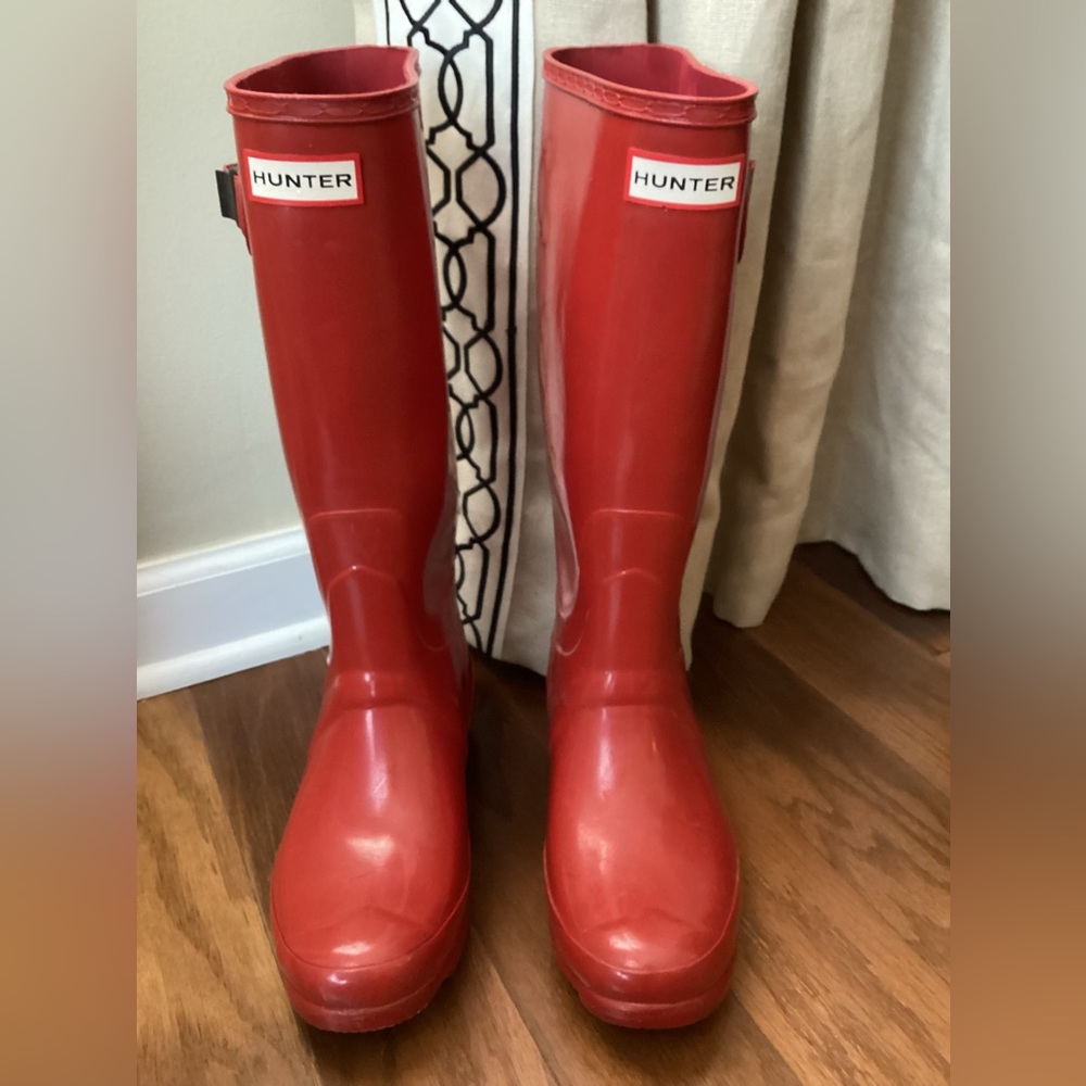Hunter rain boots